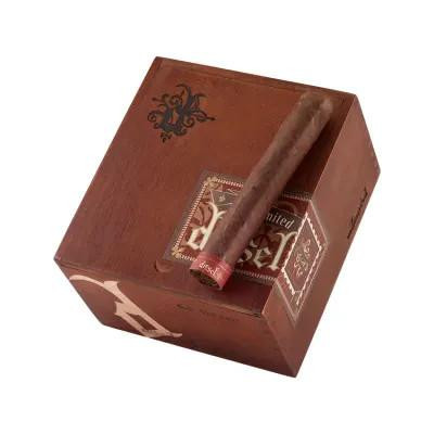 Diesel Unlimited d.6 Cigars 20Ct. Box, image of a brown cigar box with Diesel branding and a single cigar resting on top.