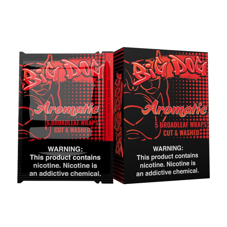 Big Dog Broadleaf Wraps 8 Packs of 5