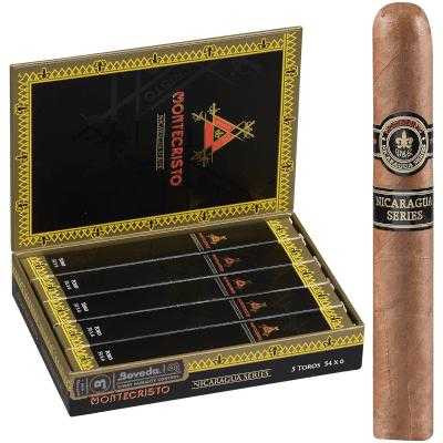 Montecristo Nicaragua Series Cigars Sampler Toro 5ct