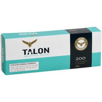 Talon Filtered Cigars Menthol Blast 10/20 Ct