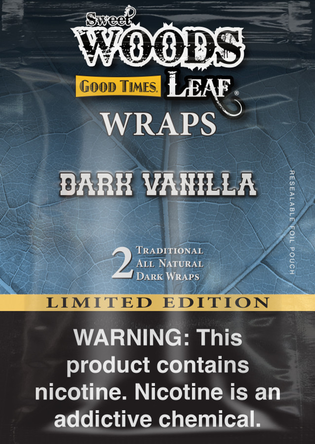 Good Times Sweet Woods Dark Vanilla Wraps 30 Packs of 2 Good Times Sweet Woods Dark Vanilla Wraps 30 Packs of 2