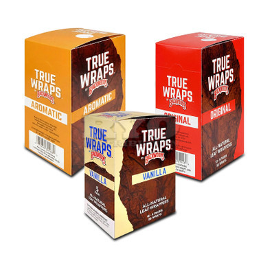 True Wraps by Backwoods Vanilla Leaf Wraps 12/2