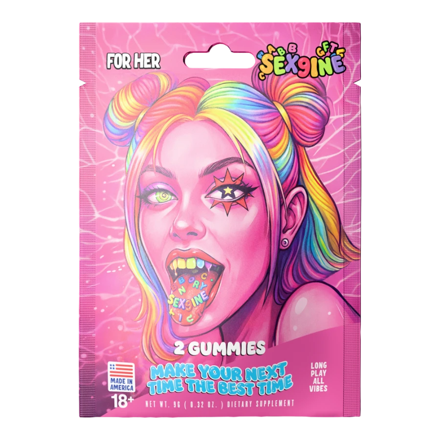 Sex9ine Chews for Her  2 Gummies