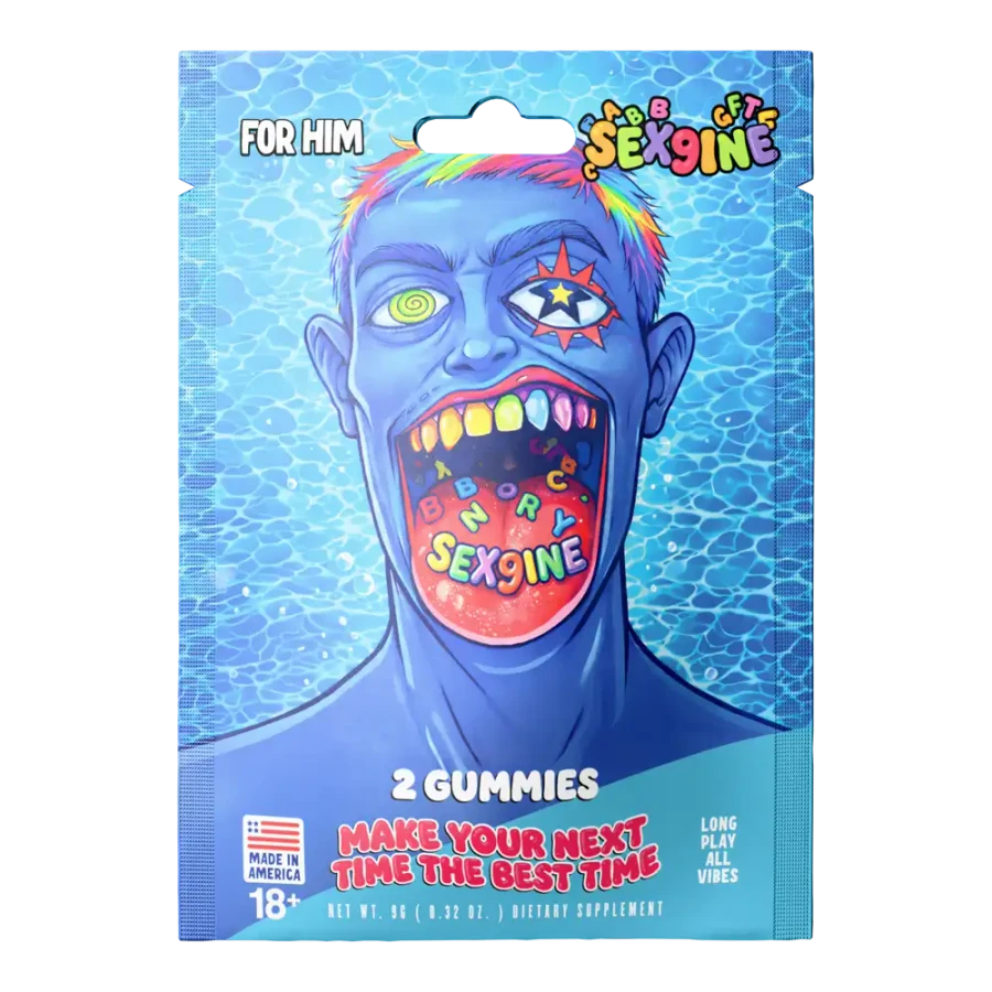 Sex9ine Chews for Him 2 Gummies