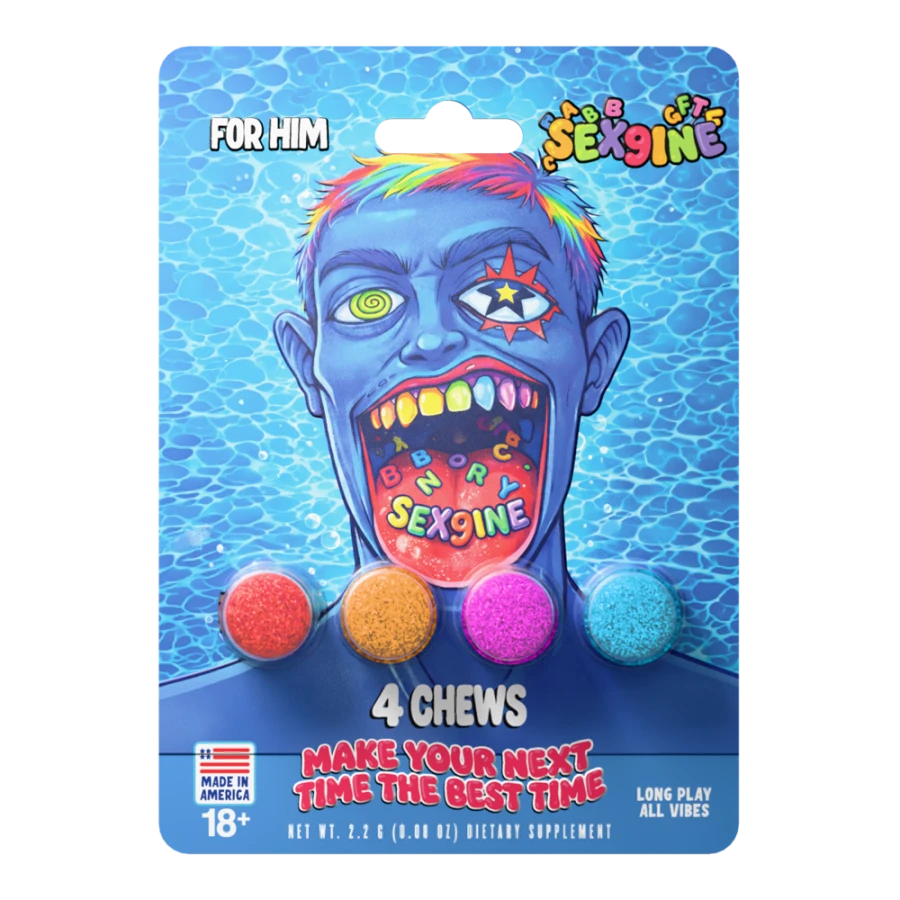 Sex9ine Chews for Him 4Ct