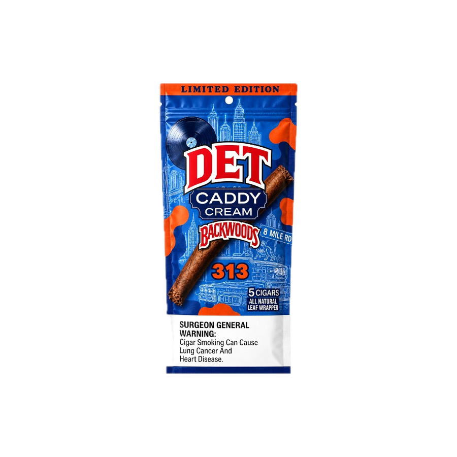 Backwoods DET Caddy Cream Limited Edition Cigars 8/5Ct