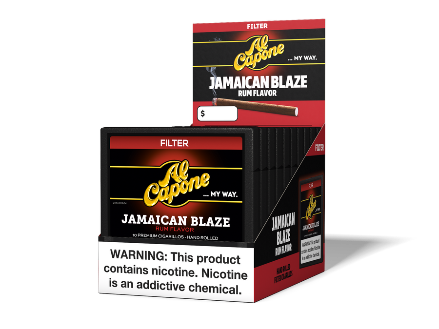 Al Capone Jamaican Blaze Filter Cigarillos