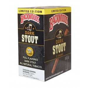 Backwoods Dark Stout Cigars 10 Packs of 3