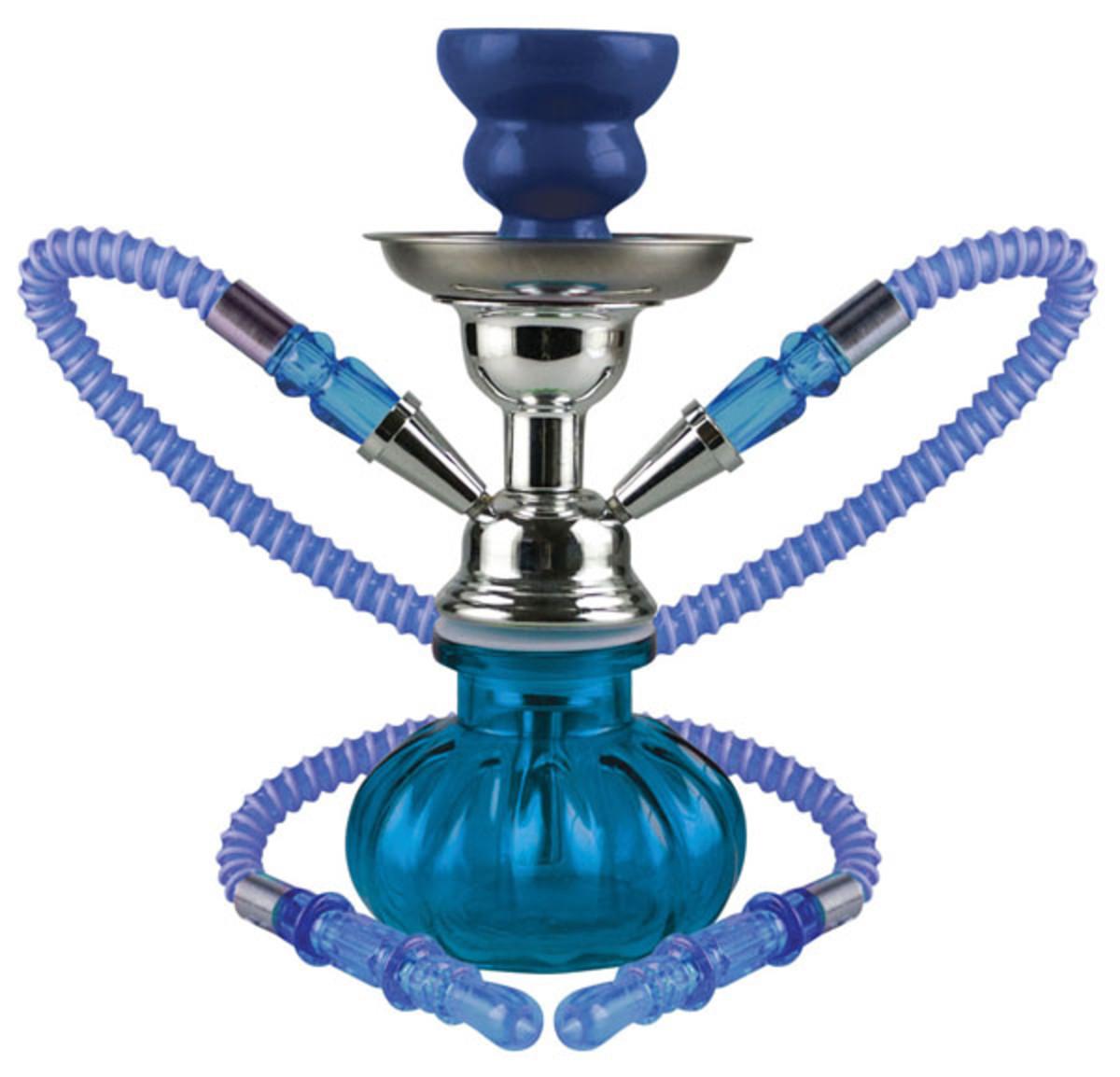 10" Pumpkin 2-Hose Premium Hookah (2169)