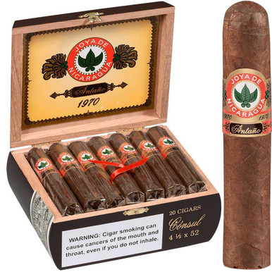 Joya De Nicaragua Cigars Antano 1970 Consul 20 Ct. Box 4.50X52
