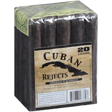 Cuban Rejects Cigars Robusto Maduro 20 Ct. Bundle