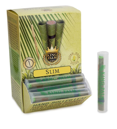 King Palm SingleTube Dispenser Slim Rolls 50pc