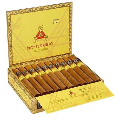Montecristo Classic Series Cigars Toro 20Ct. Box