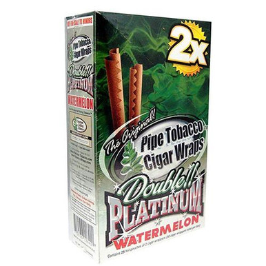Double Platinum Blunt Wraps Watermelon 25/2 Ct