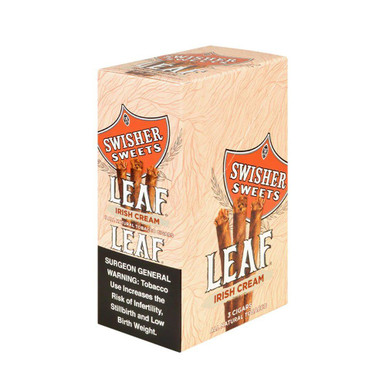 Swisher Sweets Leaf Cigar Irish Cream 10 Packs of 3