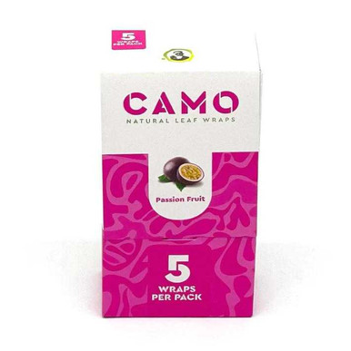CAMO Natural Leaf Wraps Passion Fruit 25/5