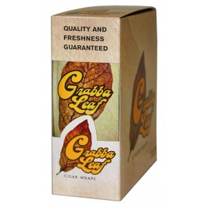 Grabba Leaf Cigar Wraps 25ct – Authentic Dominican whole leaf tobacco for a rich smoke
