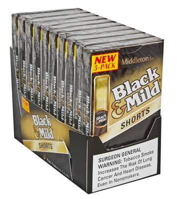 Black & Mild Shorts Cigars Original Pack (50 Cigars)
