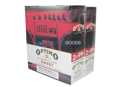 Optimo Cigarillos Foil Pack Sweet 30 Packs of 2