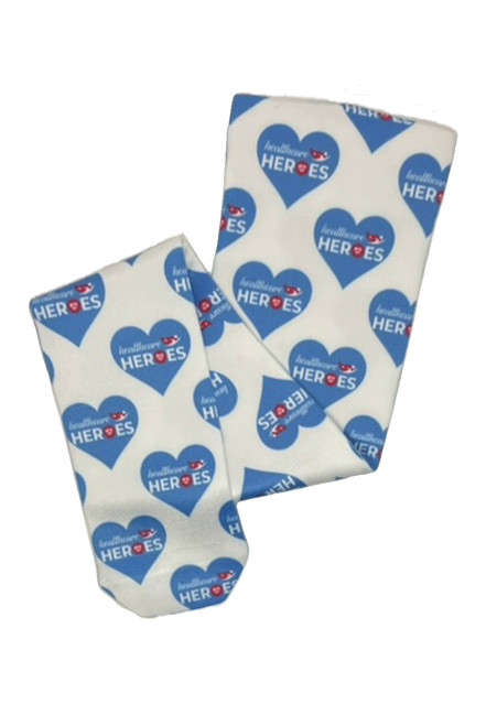 Hearts Healthcare Hero's , 10-18 mmHg, Printed Compression Socks  - Free shipping on all accessories