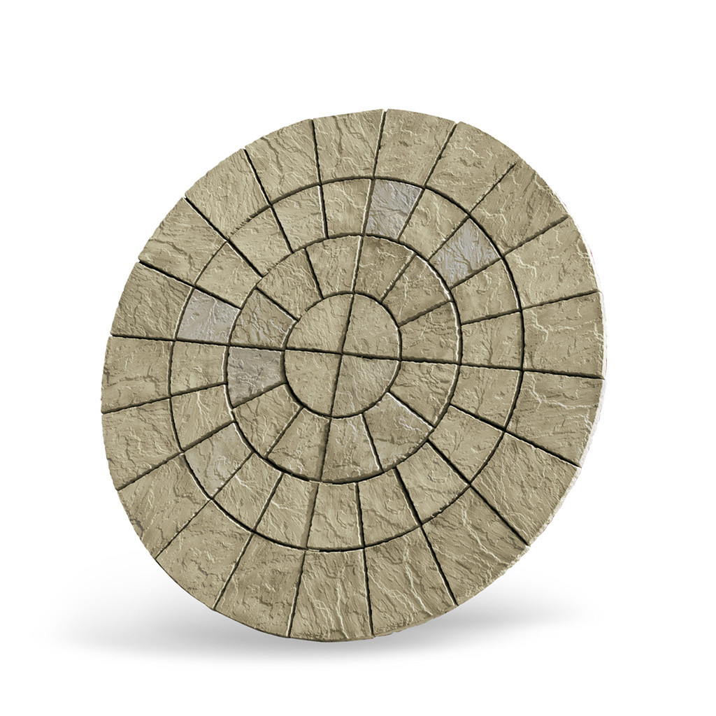 Cathedral Paving Circle 2.56m Weathered York