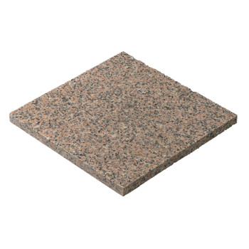 Pink Granite Paving Wet