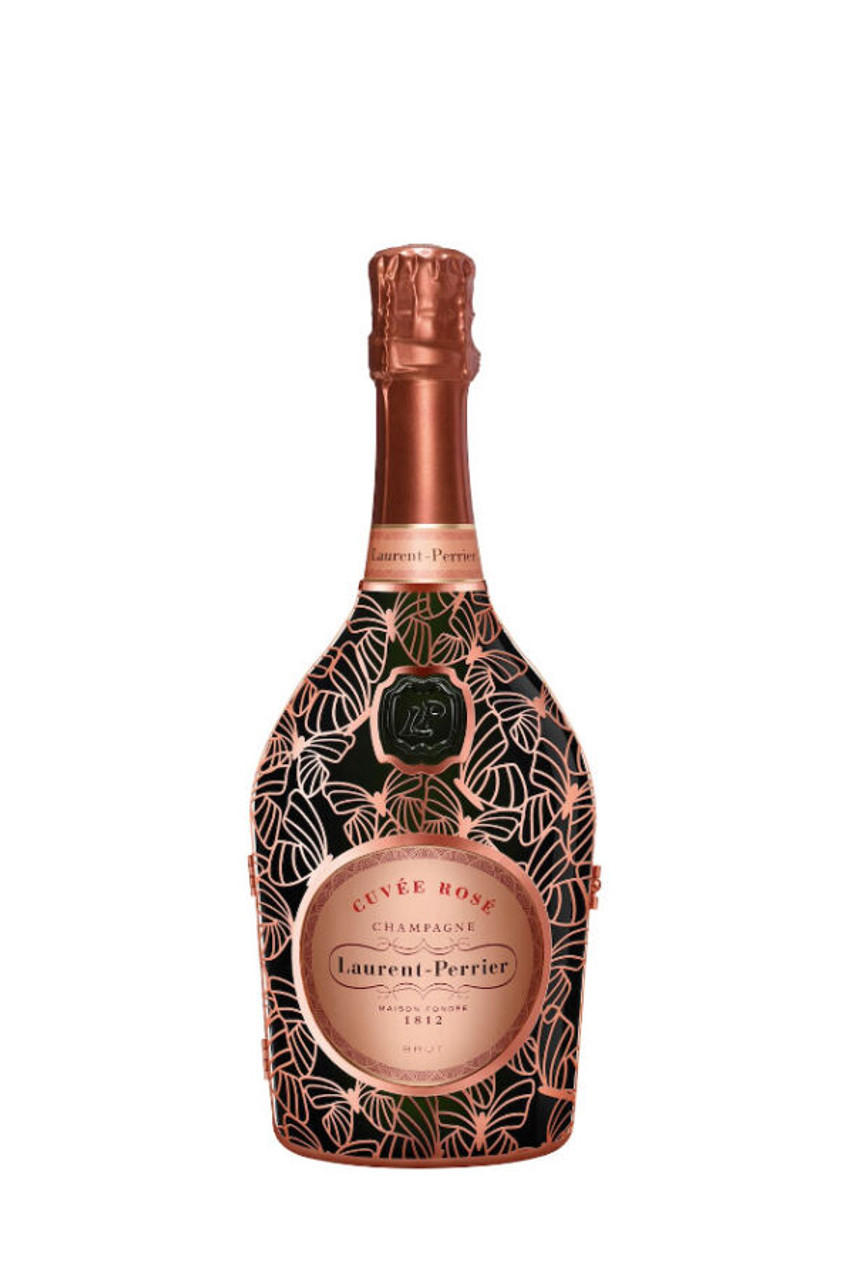 Laurent-Perrier Rose with butterfly jacket | France