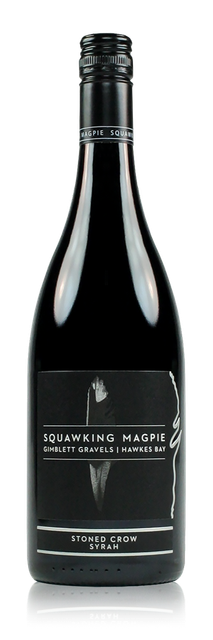 2019 Squawking Magpie Stoned Crow Syrah Hawke's Bay New Zealand