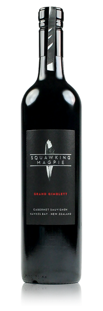2018 Squawking Magpie Grand Gimblett Cabernet Sauvignon Hawke's Bay New Zealand