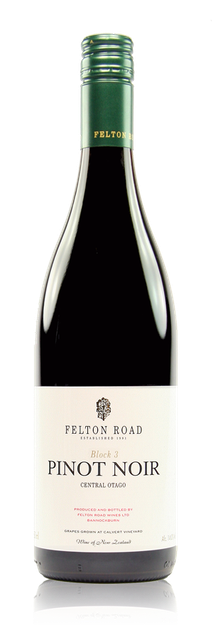 2025 Felton Road Block 3 Pinot Noir Central Otago New Zealand