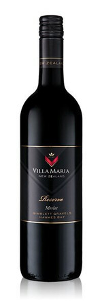 2020 Villa Maria Reserve Gimblett Gravels Merlot Hawke's Bay New Zealand