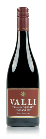 Valli 25th Anniversary Gibbston Pinot Noir 2022