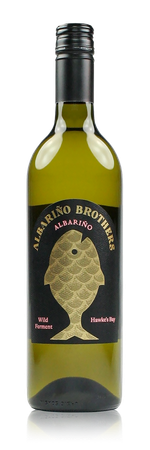 2025 Albarino Brothers Black Fish Wild Ferment Albarino Hawke's Bay New Zealand