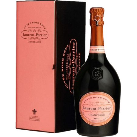Laurent-Perrier Cuvee Rose Champagne in gift box