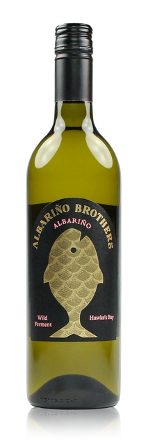 2025 Albarino Brothers Black Fish Wild Ferment Albarino Hawke's Bay New Zealand