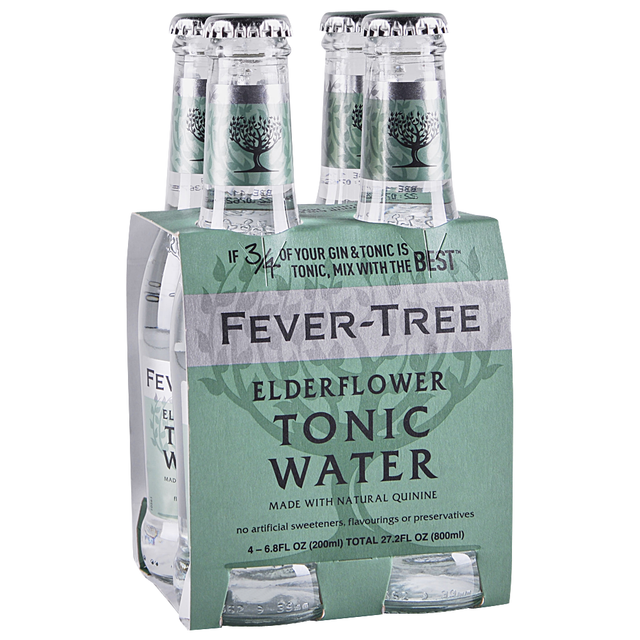 Fever-Tree Elderflower Tonic Pack (4 x 200mls)