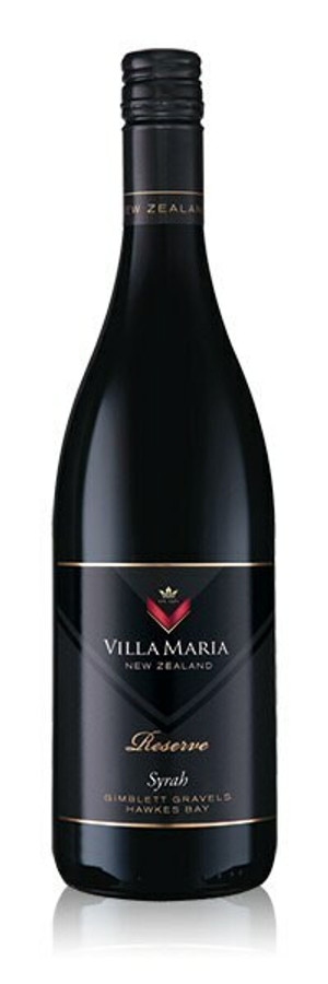 2021 Villa Maria Reserve Gimblett Gravels Syrah Hawke's Bay New Zealand