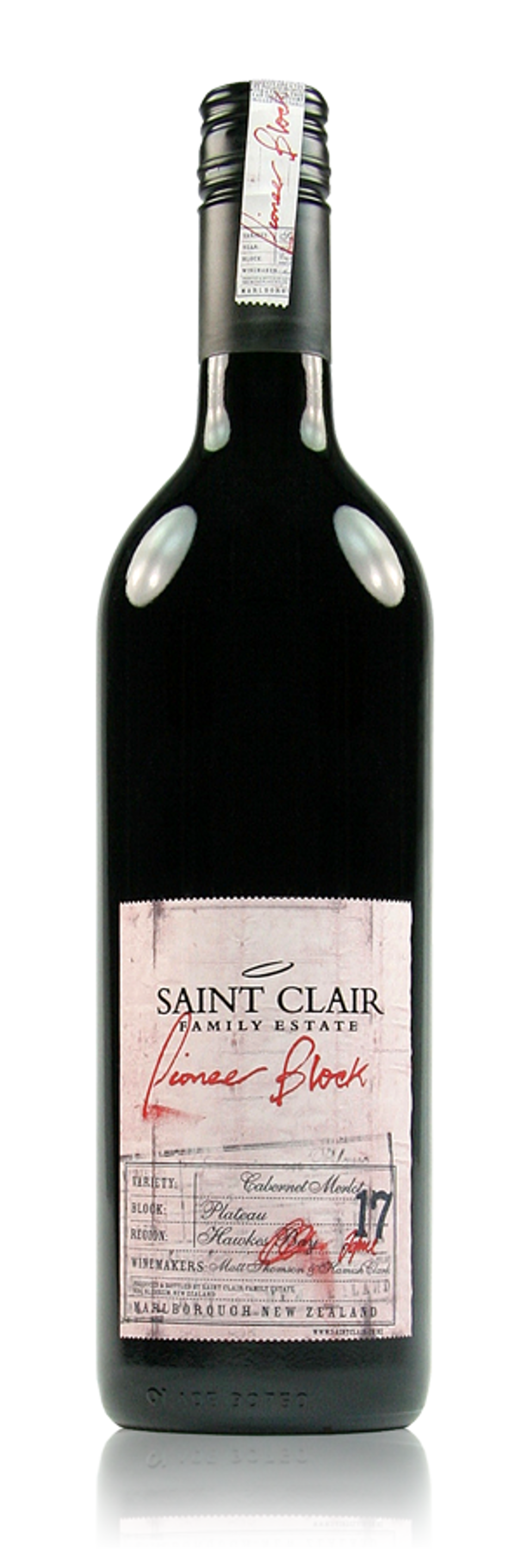 2020 Saint Clair Pioneer Block 15 Strip Block Pinot Noir Marlborough