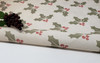 Holly Pattern Cross Stitch Fabric
