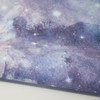 Purple Galaxy cross-stitch fabric