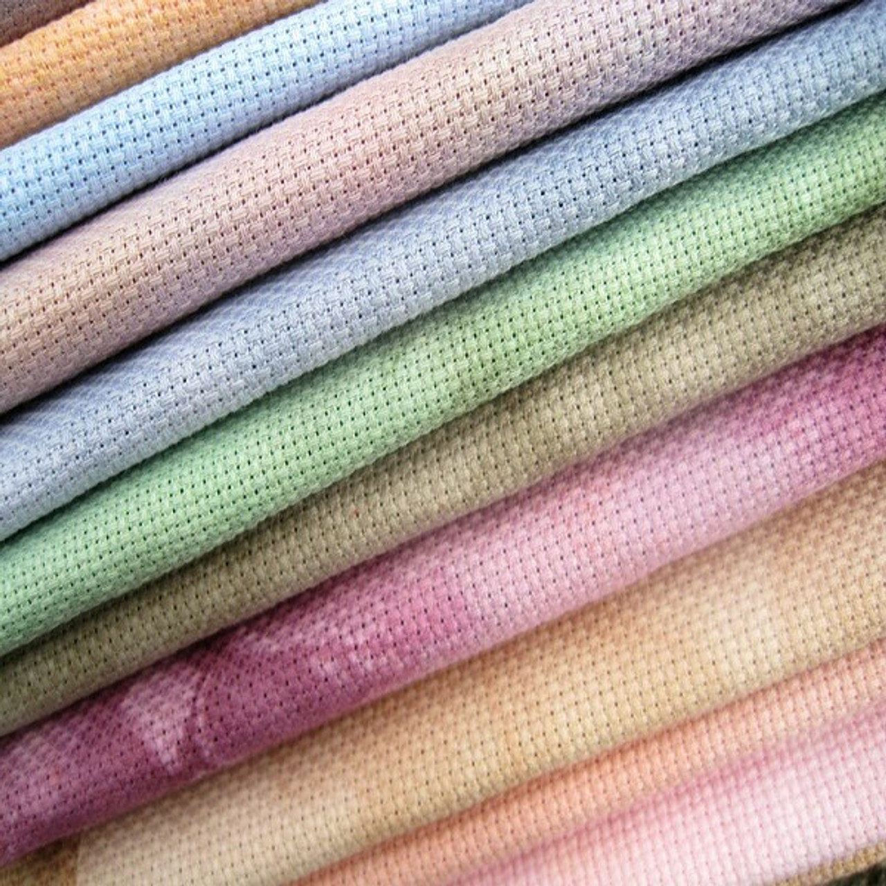 3 Pack Bundle Cross Stitch Fabric 14 Count Aida All Cotton 15x15