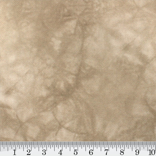 Tan - Hand Dyed Effect Cross Stitch Fabric