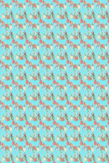 Puppy Christmas Cross Stitch Fabric