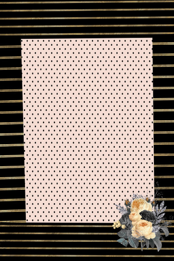 Victorian Frame Cross Stitch Fabric