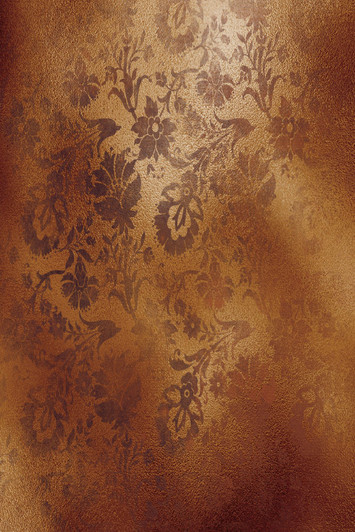 Brown Damask Cross Stitch Fabric