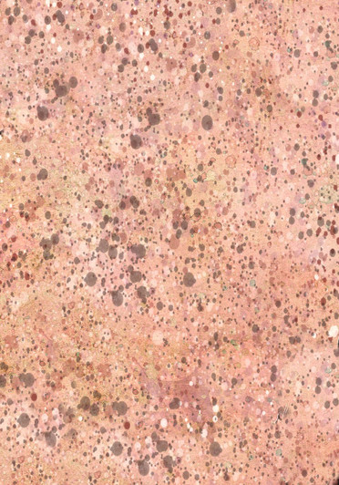 Orange Paint Splatter - Patterned Cross Stitch Fabric