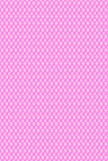 Pink Snowflakes Cross Stitch Fabric