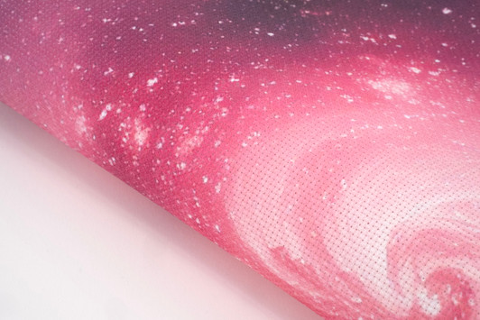 Blush Galaxy Cross Stitch Fabric