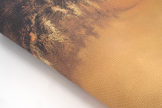 Vintage Santa's Path Cross Stitch Fabric