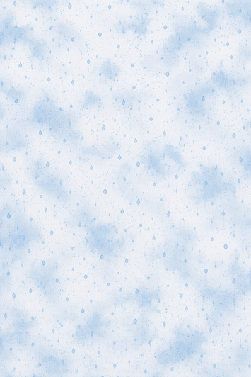 Summer Rain Cross Stitch Fabric
